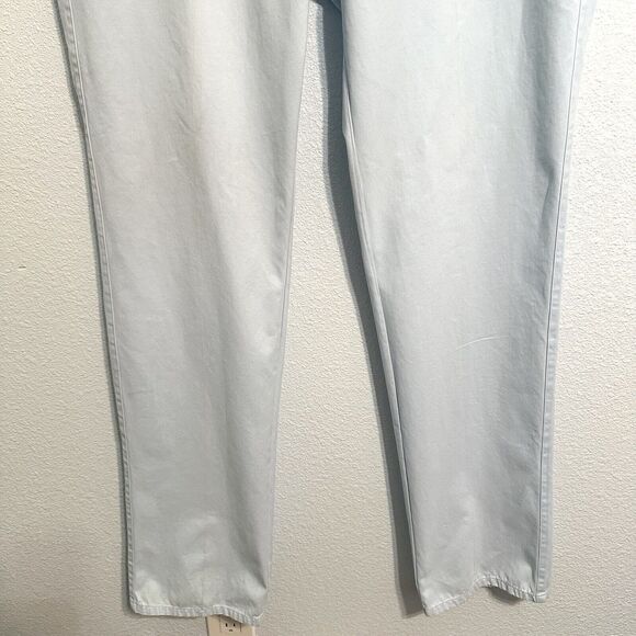 Peter Millar Raleigh Washed Twill Performance Light Blue Khaki Chino 38x37 - Picture 3 of 14